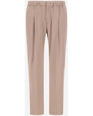 Herno Nylon Maestro Pants - Natural