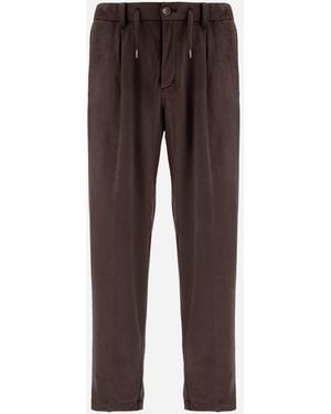 Herno Resort Trousers - Brown