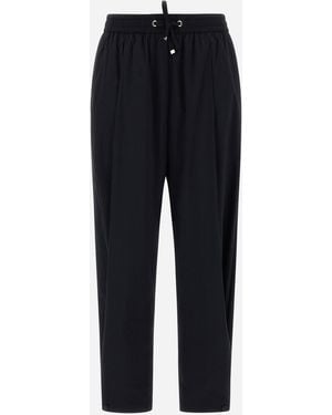 Herno Light Nylon Stretch Pants - Blue