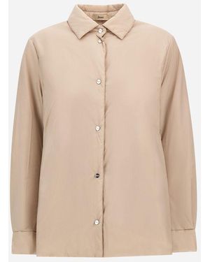 Herno Ecoage Shacket - Natural