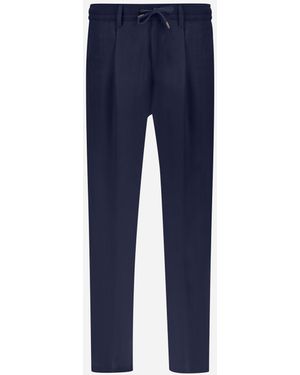 Herno Resort Pants - Blue