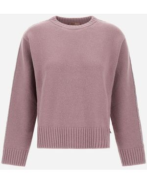 Herno Resort 100% Wool Jumper - Pink