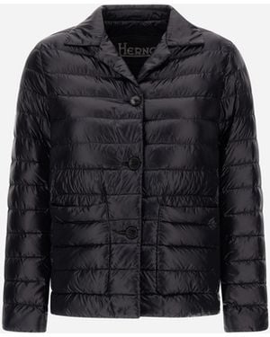 Herno Nylon Ultralight Blazer - Black