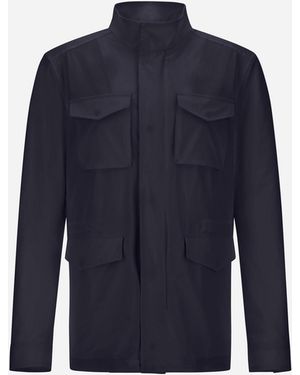 Herno Field Jacket - Blue