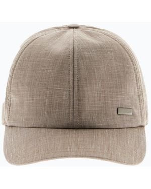Herno Baseball Cap - Natural