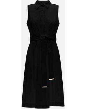 Herno ABITO IN STRUCTURED NYLON - Nero