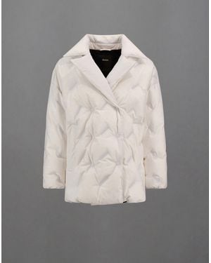 Herno Caban Laminar Aus Stretch Down - Grau