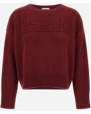 Herno 100% Wool Sweater - Red