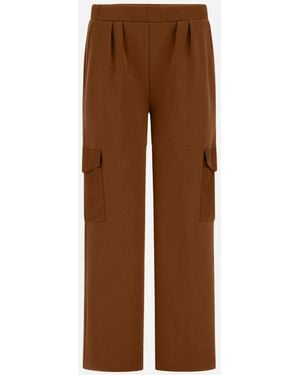 Herno 100% Cotton Interlock And Arendelle Pants - Brown