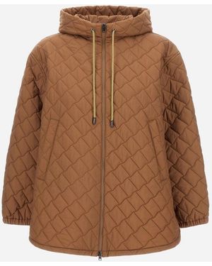 Herno A-Shape Jacket - Brown
