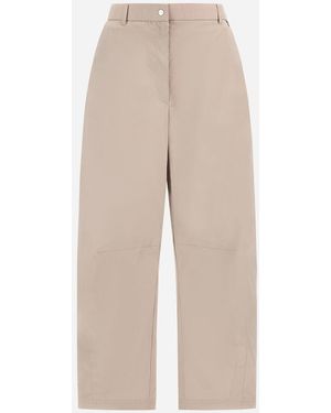 Herno Cotton Feel Trousers - Natural