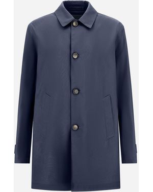 Herno Raincoat - Blue