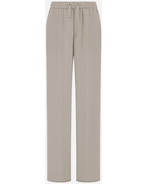 Herno Trousers - White