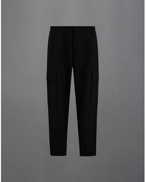 Herno Laminar Cargo Trousers - Black