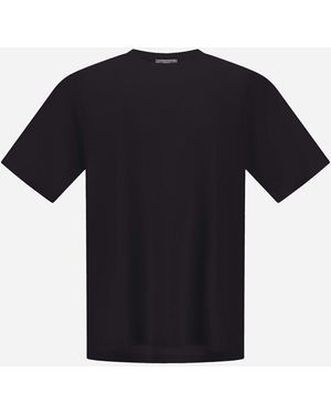 Herno Superfine Cotton Stretch T-Shirt - Blue