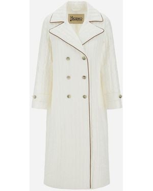 Herno Coat - White