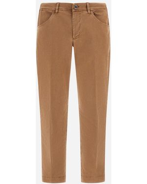 Herno Trousers - Natural