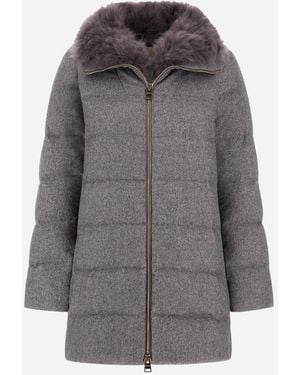 Herno A-Shape Jacket - Grey