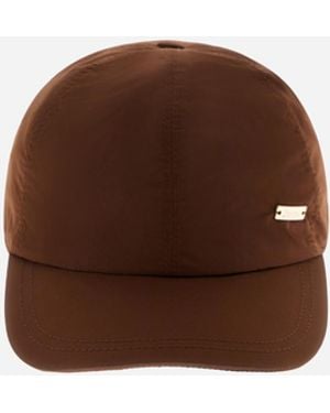 Herno Baseball Cap - Brown