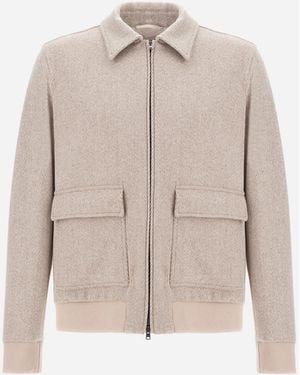 Herno Resort Bomber Jacket - Natural