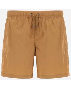 Herno Ultralight Crease Beach Boxers - Natural