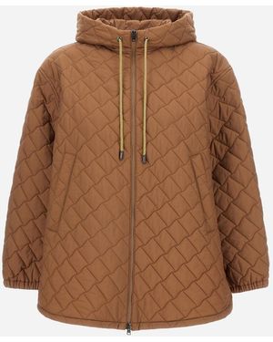 Herno A-Shape Jacket - Brown