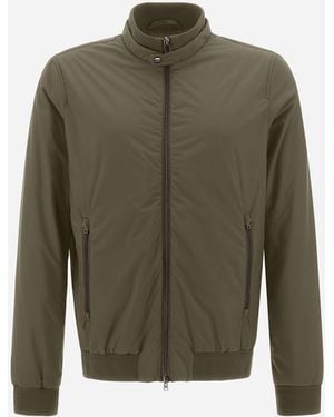 Herno Ecoage High-Collar Bomber Jacket - Multicolor