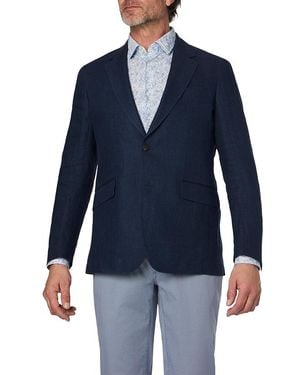 Hackett Herren Sakko Meliert - Blau