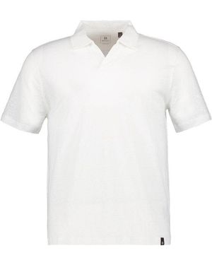 BOGGI Herren Polo-Shirt - Weiß