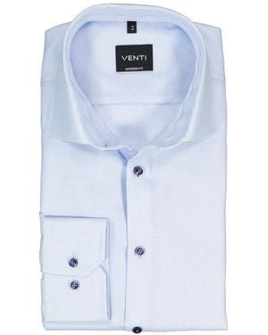 Venti Herren Hemd - Blau