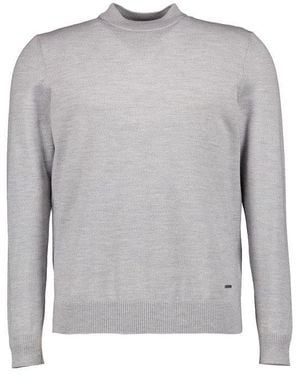 Joop! Herren Pullover Unifarben - Grau