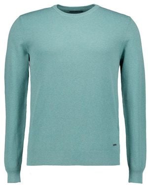 RAGMAN Herren Pullover Unifarben - Grün