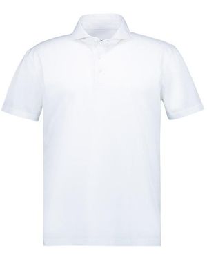 Van Laack Herren Polo-Shirt - Weiß