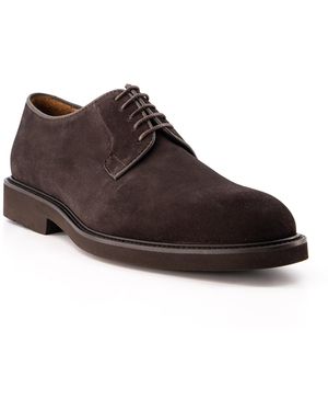 Lottusse Herren Schnürschuhe Veloursleder - Braun