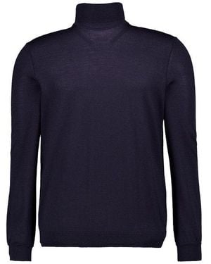 Bogner Herren Pullover Unifarben - Blau