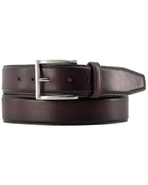 Lindenmann Herren Gürtel Glattleder - Braun