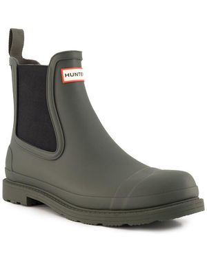 HUNTER Herren Schuhe Gummi - Schwarz