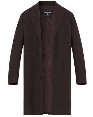 Strellson Herren Mäntel Unifarben - Braun