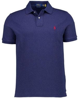 Polo Ralph Lauren Herren Polo-Shirt Slim Fit - Blau