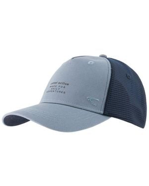 Camel Active Herren Cap Baumwolle & Mix - Blau
