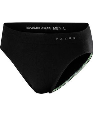 FALKE Herren Slip Mikrofaser Unifarben - Schwarz