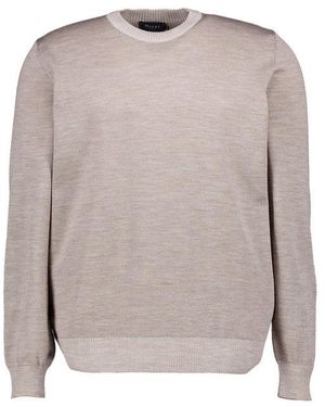 Maerz Herren Pullover Unifarben - Grau