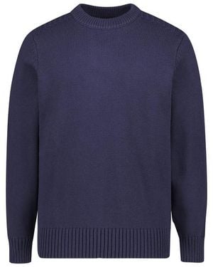 North Sails Herren Pullover Unifarben - Blau
