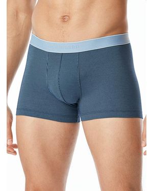 Schiesser Herren Shorts Mikrofaser/Funktion Gestreift - Blau