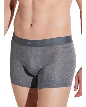 Zimmerli of Switzerland Herren Trunk Viskose/Modal Unifarben - Grau
