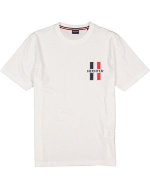 Hechter Paris Herren T-Shirt - Weiß