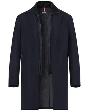 Hechter Paris Herren Mantel - Blau