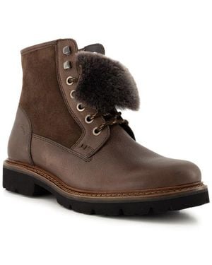 Sioux Herren Schnürboots Glattleder - Braun