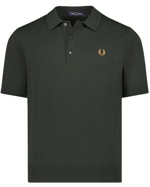 Fred Perry Herren Polo-Shirts - Grün