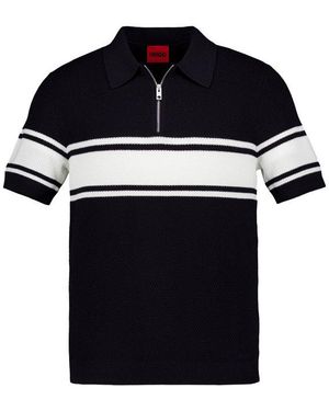 HUGO Herren Polo-Shirt - Blau